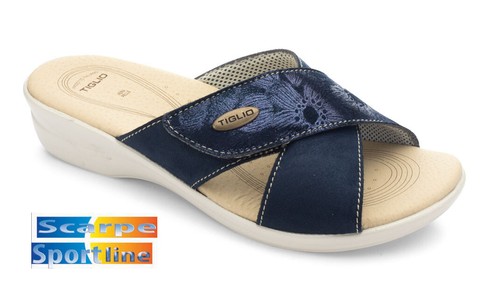 Tiglio 2377 blu pantofole - tiglio,
