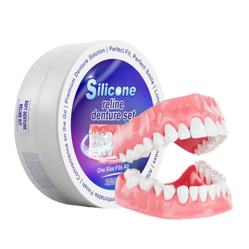 Set protesi silicone denti - protesi,