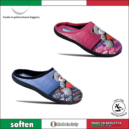 Pantofole donna soften con - donna,